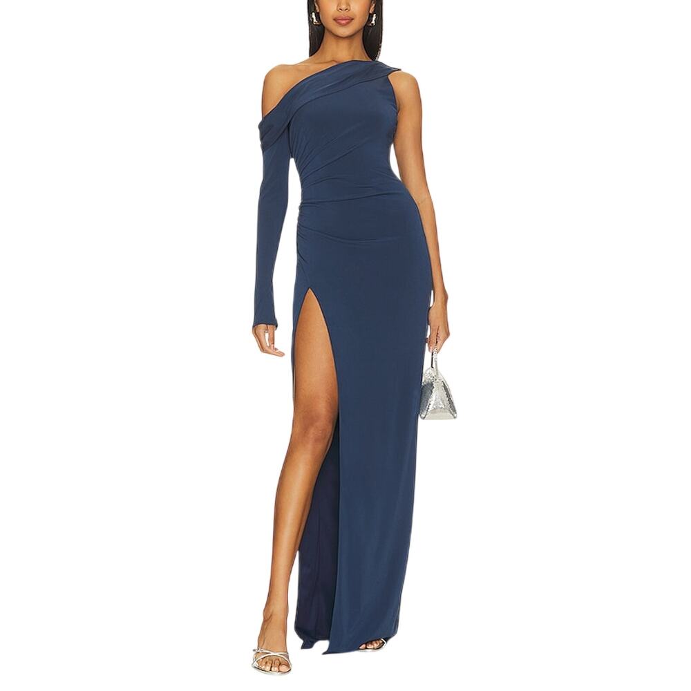 Katie May Elegant Deep Sea Mojave Gown Size XS